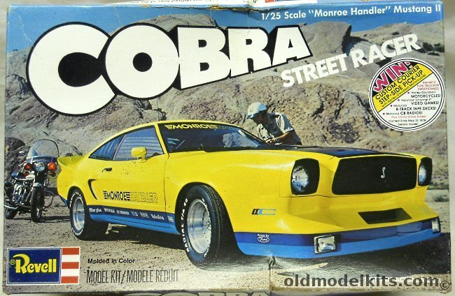 Revell 1/25 Ford Mustang Cobra Street Racer 'Monroe Handler' Mustang II, H1345 plastic model kit